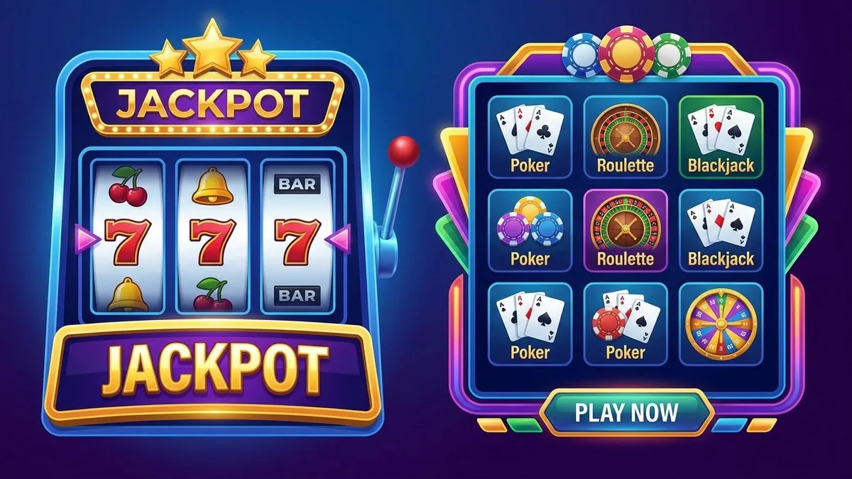 Casino games and slot elements